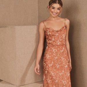 BHLDN | Jenny Yoo Dahlia Cowl Neck Dress